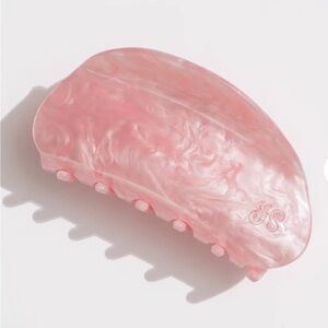 New - Frasier Sterling Jelly Claw Clip in Pink